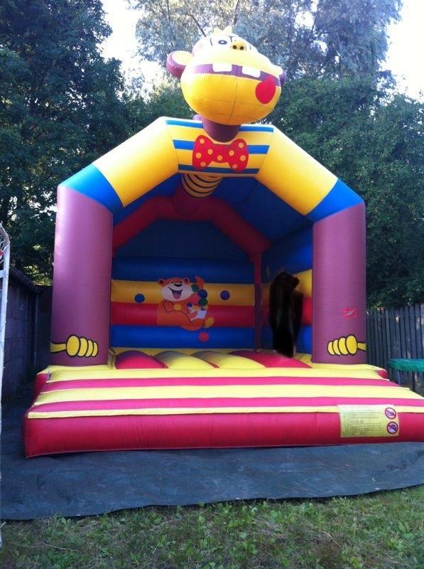 Mooi springkussen met blower - 5x4 meter, Ophalen, Gebruikt