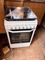 Indesit Gasfornuis met elektrische oven, Gebruikt, Gas, Vrijstaand, 4 kookzones