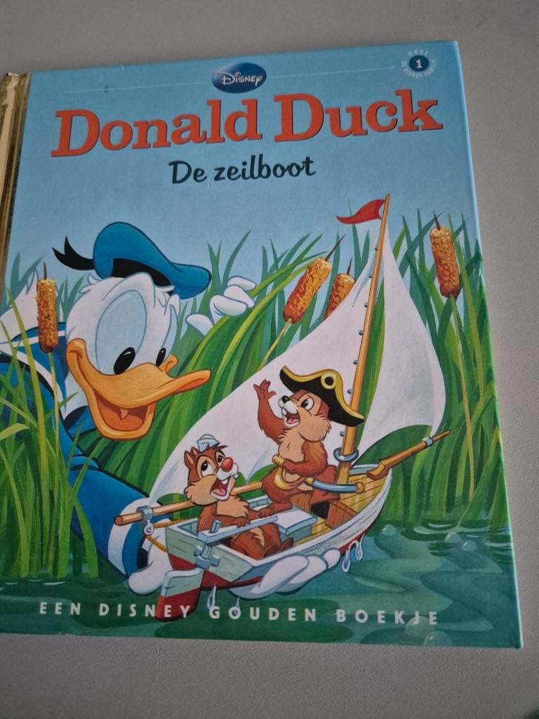 Donald Duck: De zeilboot - Een Disney Gouden Boekje, Ophalen of Verzenden, Nieuw