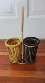 Vintage flessenhouder, Ophalen of Verzenden