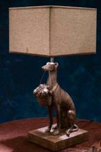 windhond whippet greyhound lamp, Ophalen of Verzenden, Nieuw, Minder dan 50 cm