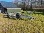 Humbauer boottrailer 1800 kg, Ophalen, Gebruikt, 1500 tot 3000 kg, 6 tot 9 meter