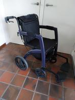 Rollz Motion 2 in 1 rolstoel en rollator., Diversen, Ophalen, Inklapbaar, Zo goed als nieuw, Duwrolstoel