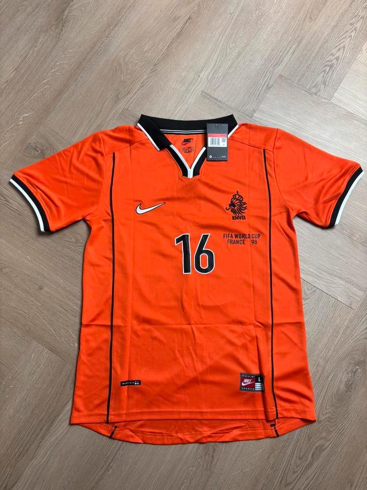 Uniek voetbalshirt Nederlands Eftal 1998 (Davids), Sport en Fitness, Voetbal, Zo goed als nieuw, Shirt, Ophalen of Verzenden