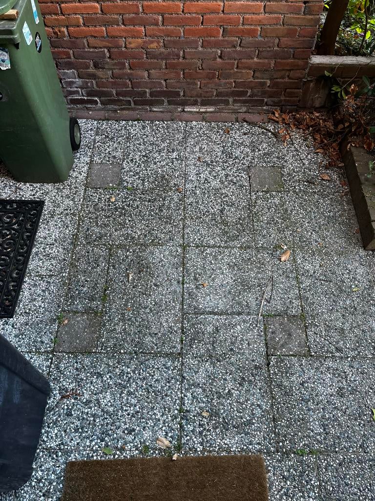 Grindtegels voor terras of pad - Gratis ophalen, Tuin en Terras, Ophalen, Gebruikt, 10 m² of meer, Grind