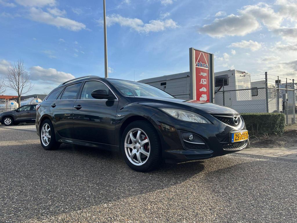Mazda 6 Sportbreak 2.0 GT-M Line | Cruise Control | Trekhaak, Voorwielaandrijving, Euro 5, Stof, Gebruikt
