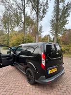 Ford Transit Connect 200 L1 1.5 Tdci 120pk Powershift, Auto's, Zwart, 4 cilinders, Zwart, Leder