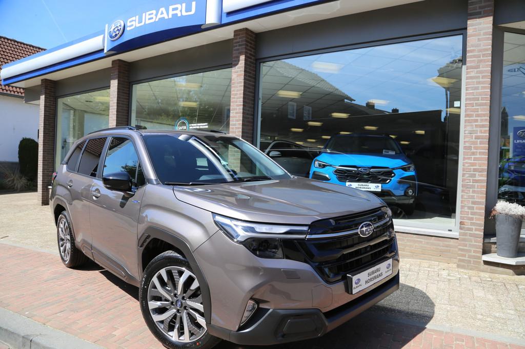 Subaru Forester 2.0i e-BOXER Premium Schuifdak Leer Navi Cam, Auto's, Subaru, Automaat, 12 maanden, 136 pk, 4 cilinders