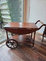 Oude houten serveerwagen  / theewagen / drankkast, Ophalen