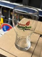 Noc nsf holland Heineken house glas dubbeldruk, Ophalen, Zo goed als nieuw, Bierglas