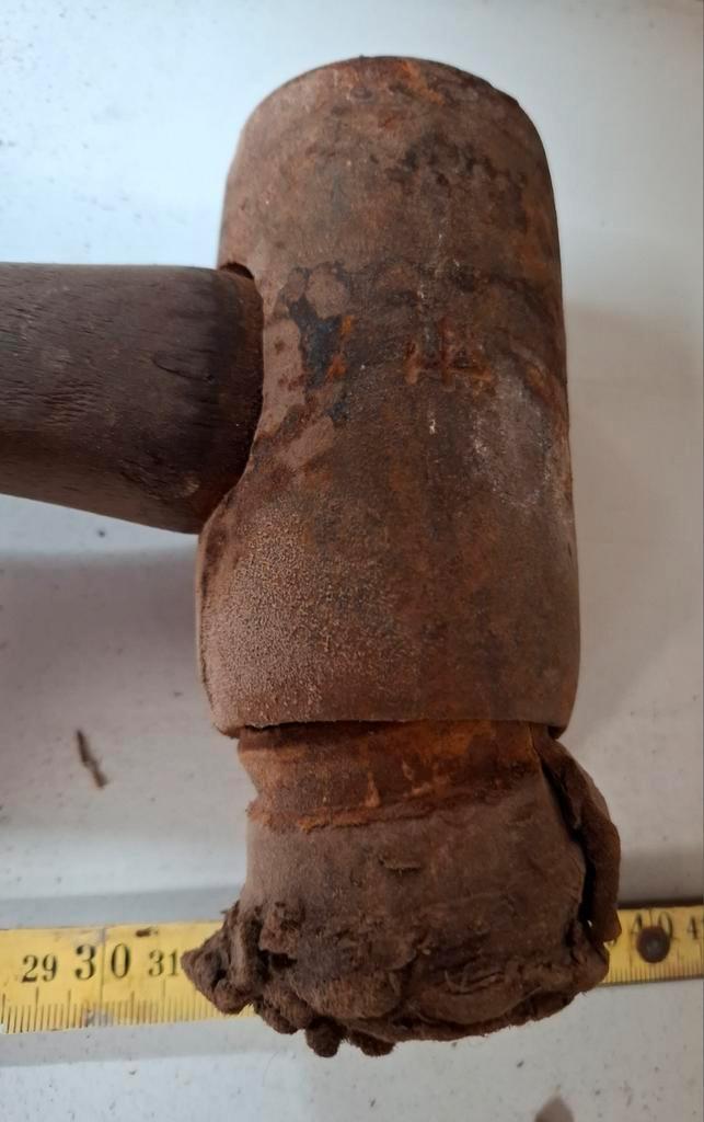 Oude houten hamer - Vintage gereedschap, Doe-het-zelf en Verbouw, Gereedschap | Handgereedschap, Gebruikt, Ophalen