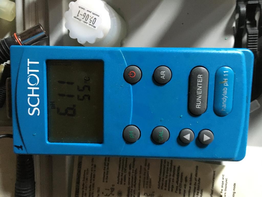 schott  PH 11 PH meter, Ophalen of Verzenden, Gebruikt, Vocht of Vloeistof
