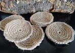NIEUW Onderzetters jute, Ophalen of Verzenden, Nieuw, Glas of Kopje