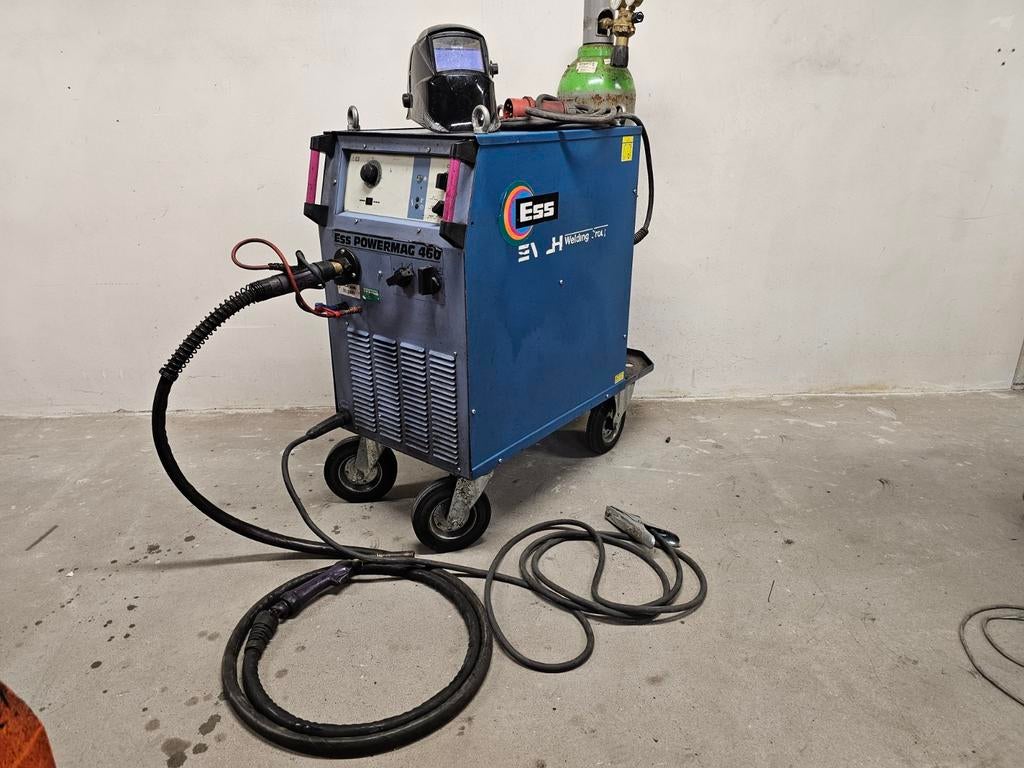 ESS Powermag 460 MIG/MAG lasmachine 400V industrieel, Doe-het-zelf en Verbouw, Gereedschap | Lasapparaten, Ophalen, ESS, ESS, Overige typen