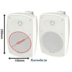 DAP EVO 6 - passieve 6.5-inch buiten speakers Wit, Overige merken, ., Overige typen, Nieuw