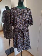Te koop aangeboden: Dames Bloemetjesjurk , Zwart, Maat 42/44 (L), City Life , Ophalen of Verzenden