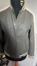 Echt leren bomber jasje, Ophalen, Zo goed als nieuw, Maat 38/40 (M), Bruin