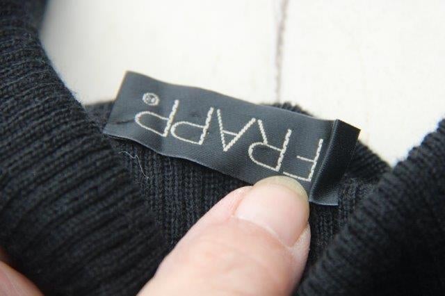 Jasje/ Vest zwart/ wit Frapp mt 38 winter Vaste prijs OPRUIM, Maat 38/40 (M), Frapp, Verzenden, Zwart