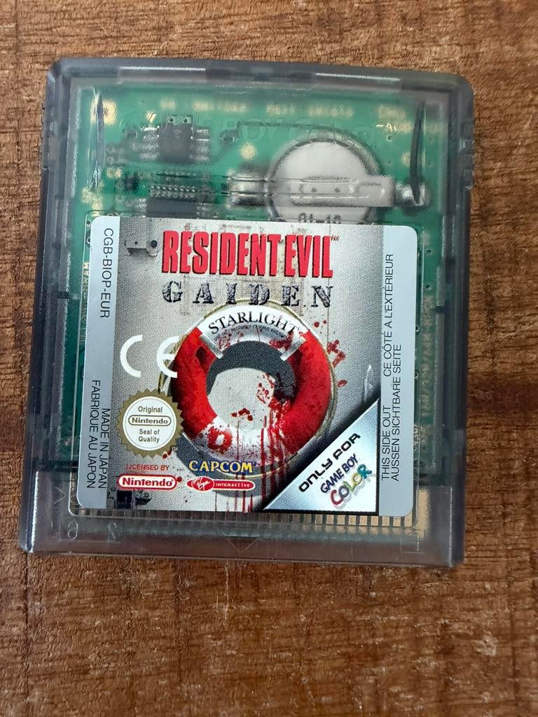 Resident Evil Gaiden Gameboy, Spelcomputers en Games, Avontuur en Actie, Vanaf 18 jaar, 1 speler, Ophalen of Verzenden