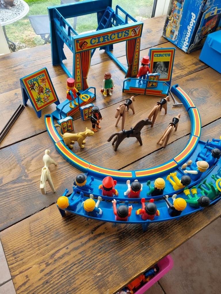 Circus van playmobiel, Ophalen of Verzenden, Gebruikt