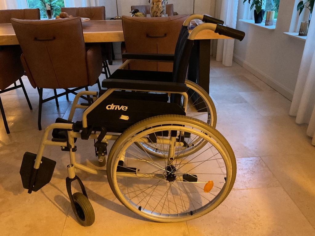 Rolstoel, Diversen, Ophalen, Inklapbaar, Gebruikt, Duwrolstoel