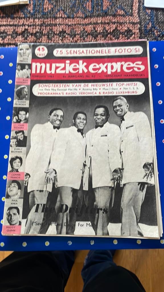 Muziek Expres februari 1961, Boeken, Tijdschriften en Kranten, Ophalen of Verzenden, Muziek, Film of Tv