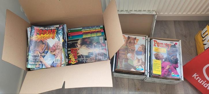 Grote Verzameling oude Penny tijdschriften, Boeken, Strips | Comics, Gelezen, Meerdere comics, Europa, Ophalen