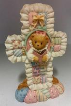 Cherished Teddies Girl with Bibble (nieuw) kind bijbel kruis, Verzenden, Nieuw, Beeldje, Cherished Teddies