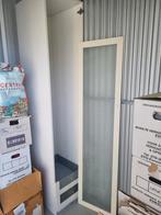 IKEA PAX Kast met glazen deur, 2 lades en planken/stang, Ophalen