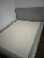 Ikea Dunvik boxspring 160x200 grijs, Ophalen, Tweepersoons, Zo goed als nieuw, 200 cm