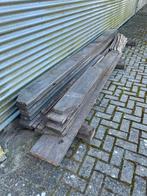 Azobe damwand 380x20x4cm, Ophalen, Planken, Zo goed als nieuw, Hardhout