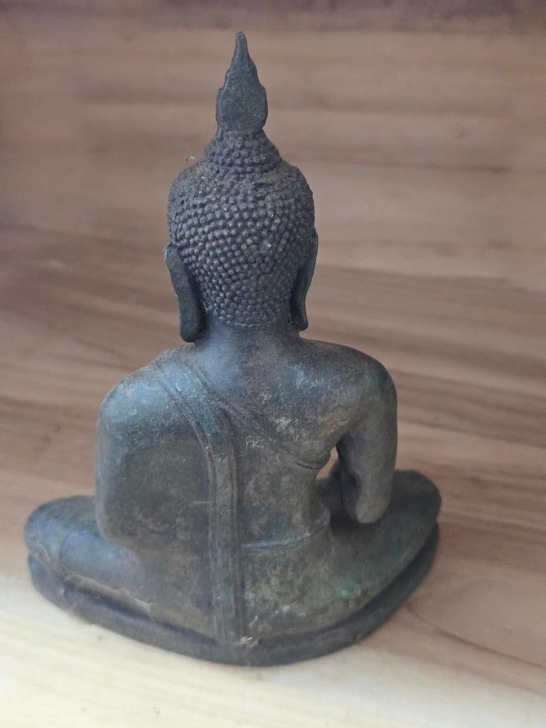 Boeddha beeldje - Mediterende Boeddha - Aziatisch, Antiek en Kunst, Kunst | Beelden en Houtsnijwerken, Minder dan 20 cm, Ophalen of Verzenden