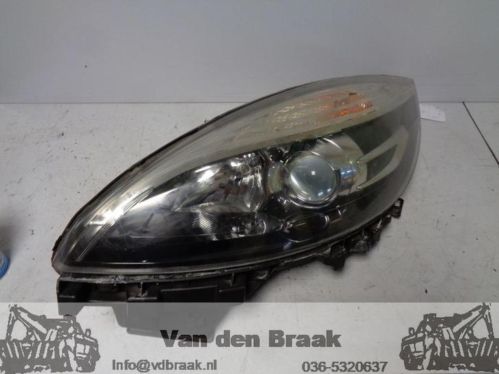 Renault (Grand) Scenic 2012-2016 Koplamp links, Auto-onderdelen, Verlichting, Renault, Gebruikt, Herkomst onderdeel bekend, 3 maanden garantie