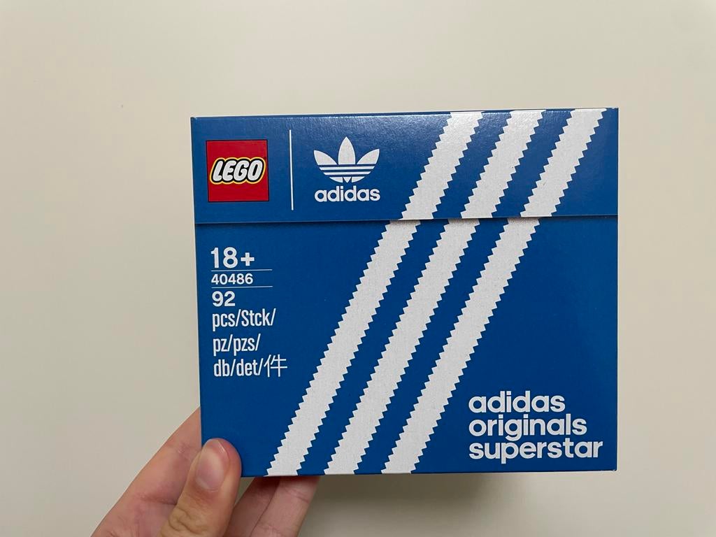 Lego Adidas Originals Superstar 40486, Kinderen en Baby's, Speelgoed | Duplo en Lego, Ophalen of Verzenden, Nieuw, Complete set