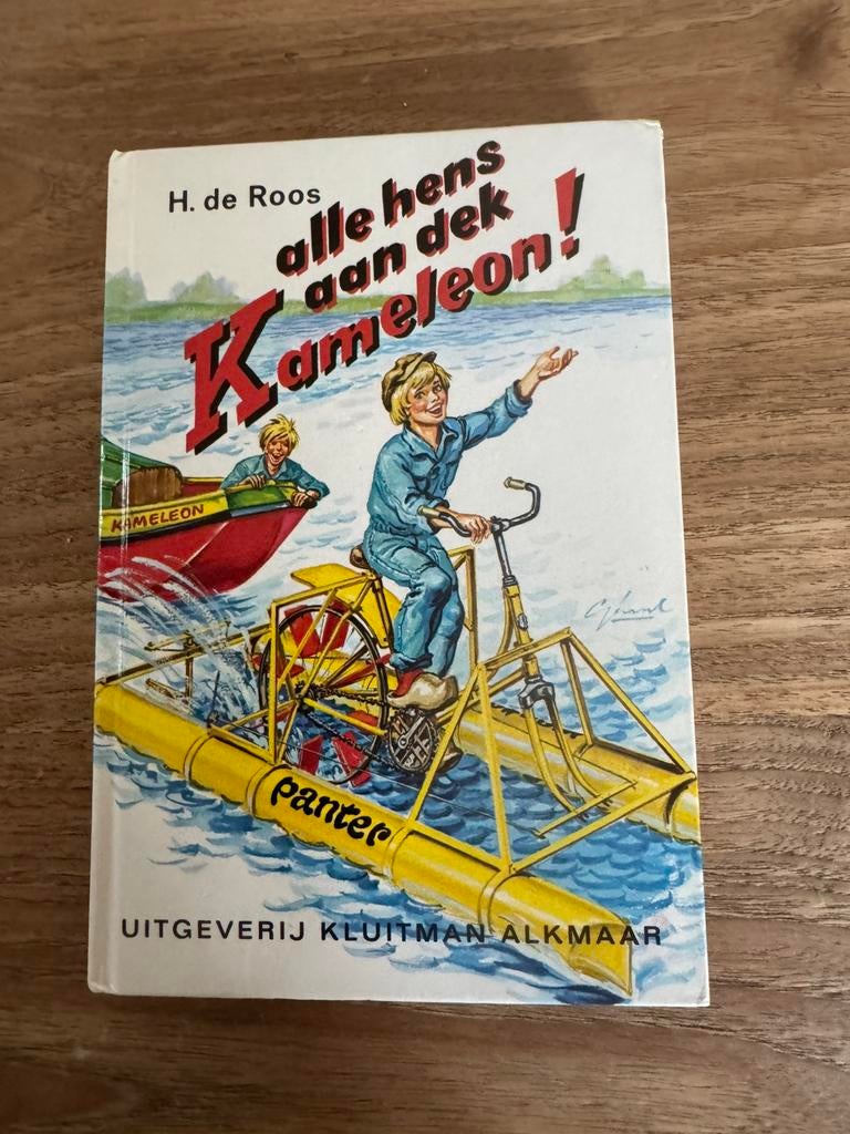 Kameleon boek  alle hens aan dek, Ophalen of Verzenden, Zo goed als nieuw