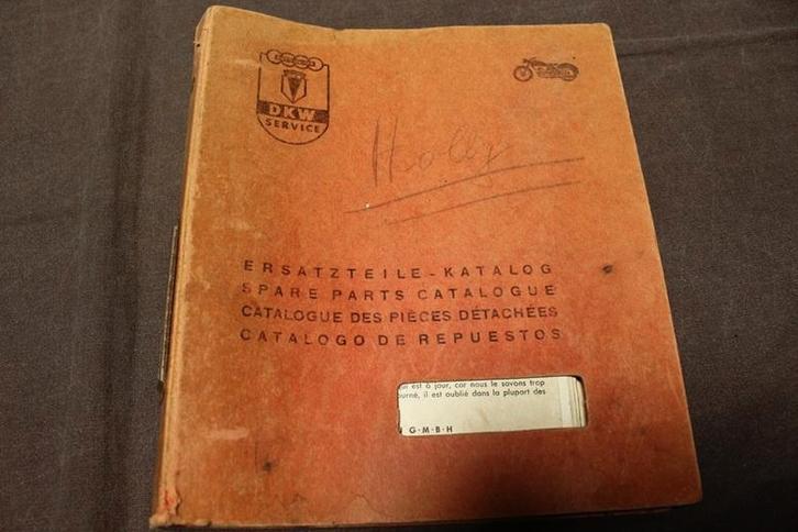 DKW Hobby 1956 scooter roller catalogue detachees, Motoren, Handleidingen en Instructieboekjes, Overige merken, Ophalen of Verzenden