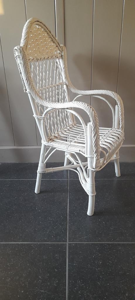 Rieten kinderstoel, Kinderen en Baby's, Ophalen, Gebruikt