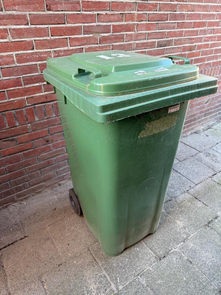 240 liter afval container kliko, gebruikt (Groen), Ophalen, Kunststof, Gebruikt, 40 liter of meer