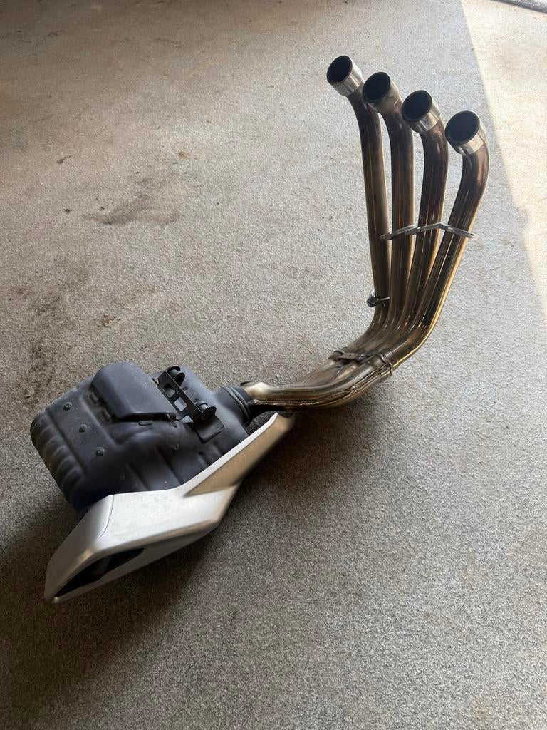 Originele standaard uitlaat Honda CB650F / CBR650F (2014-201, Motoren, Onderdelen | Honda, Ophalen of Verzenden, Gebruikt