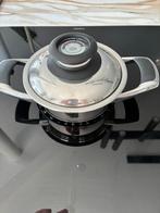 AMC pan 16 cm 1,3 liter softline, Kookpan of Snelkookpan, Ophalen of Verzenden, Zo goed als nieuw, Rvs