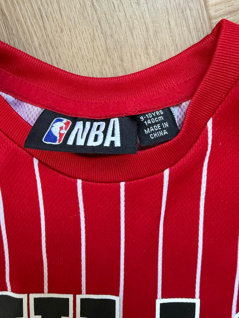 NBA Chicago Bulls shirt maat 140, Kinderen en Baby's, Kinderkleding | Maat 140, Ophalen of Verzenden, Gebruikt, Jongen of Meisje