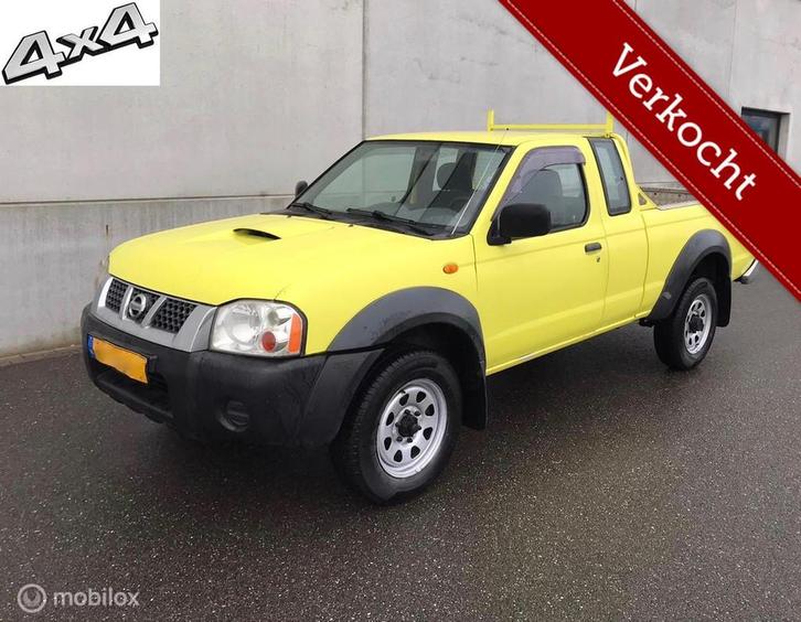 Nissan Navara Kingcab 2.5 DTi Pick-Up AIRCO 4 WD, Auto's, Nissan, Te koop, Overige modellen, 4x4, Airconditioning, Diesel, Euro 4