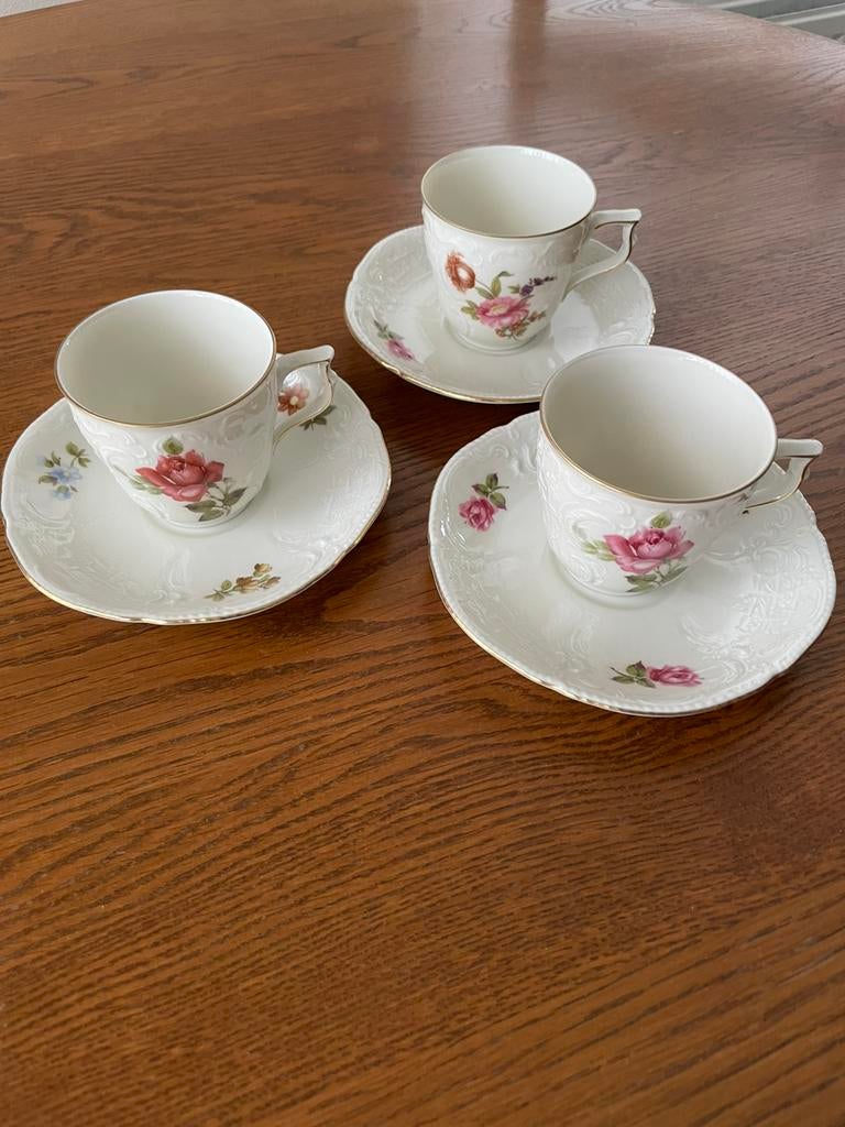 Kop en schotel porselein Rosenthal Germany, Ophalen, Zo goed als nieuw, Porselein, Kop en/of schotel
