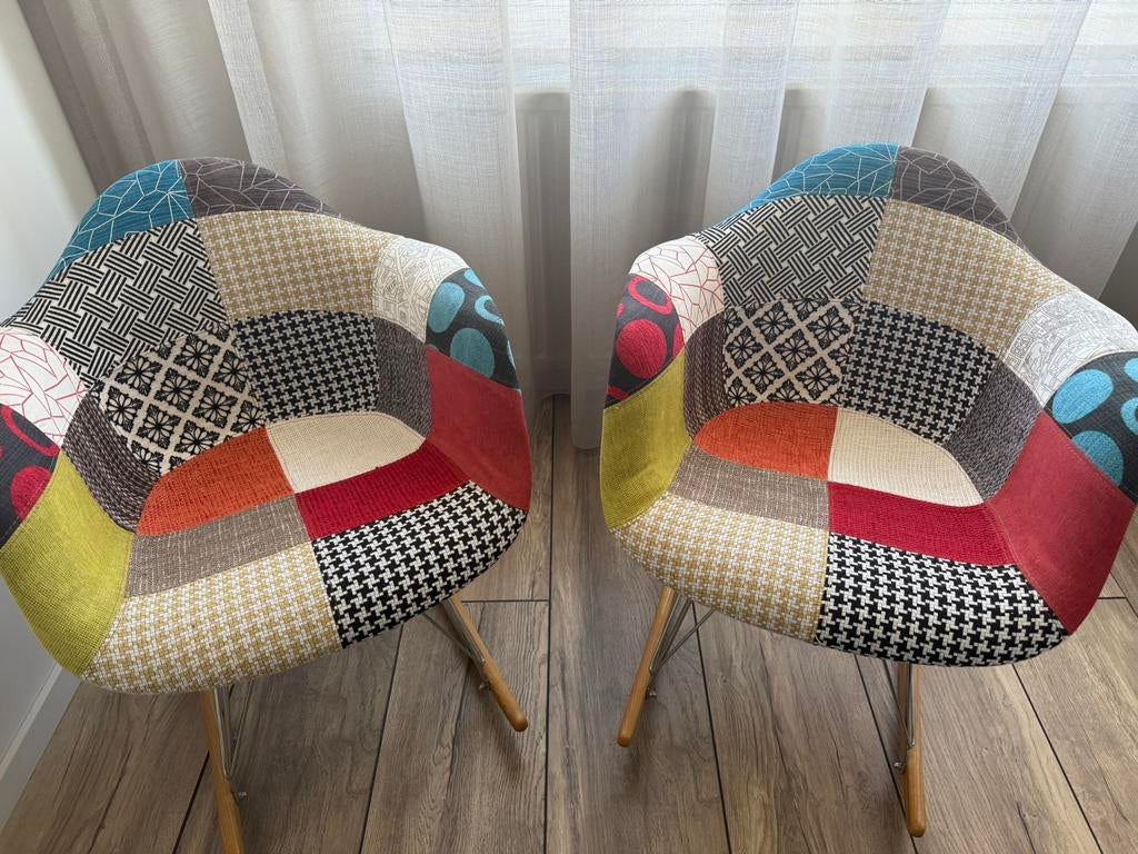 Disign, Schommel stoellen, Huis en Inrichting, Stoelen, Ophalen, Zo goed als nieuw, Eén