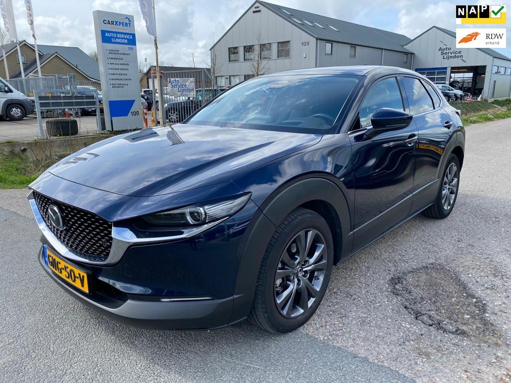 Mazda CX-30 2.0 e-SkyActiv-X M Hybrid Exclusive-line, Auto's, Mazda, Bedrijf, Te koop, CX-30, 360° camera, ABS, Achteruitrijcamera