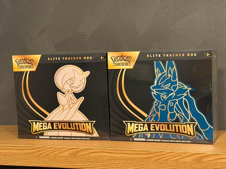 Mega Evolution Elite Trainer Box, Hobby en Vrije tijd, Verzamelkaartspellen | Pokémon, Zo goed als nieuw, Ophalen of Verzenden