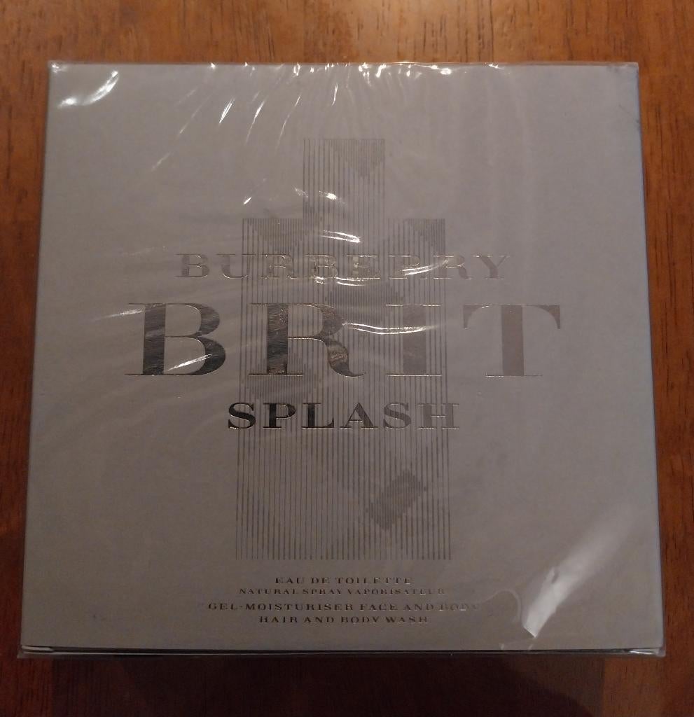 Burberry Brit SPLASH EDT PARFUM TRAVEL KIT  220ml, Ophalen of Verzenden, Nieuw, Overige typen