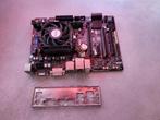 Moederbord +Processor +Cooler +8GB geheugen +io Shield +USB3, Ophalen, Zo goed als nieuw, DDR3