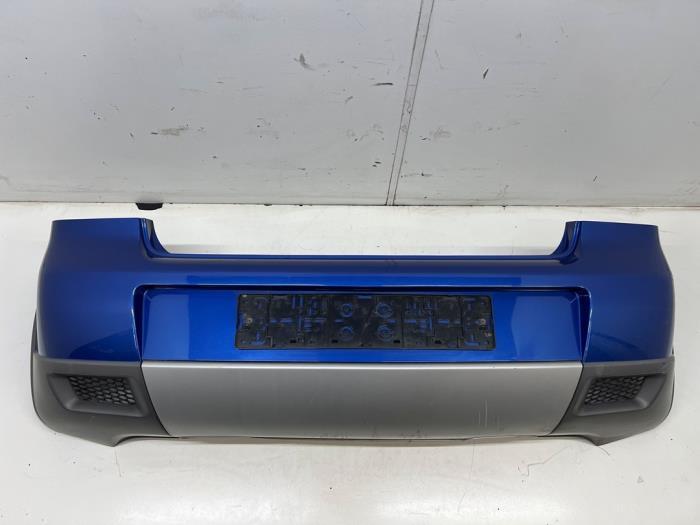 Achterbumper van een Volkswagen Polo (LA5W), Auto-onderdelen, Carrosserie en Plaatwerk, Gebruikt, -, Volkswagen, -