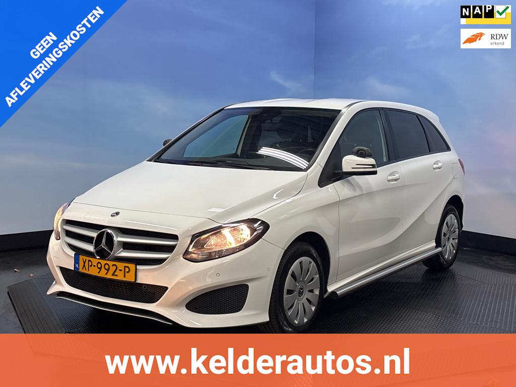 Mercedes-Benz B-klasse 220 d Ambition Nette Auto!, Auto's, Mercedes-Benz, Stof, Gebruikt, 4 cilinders, Wit